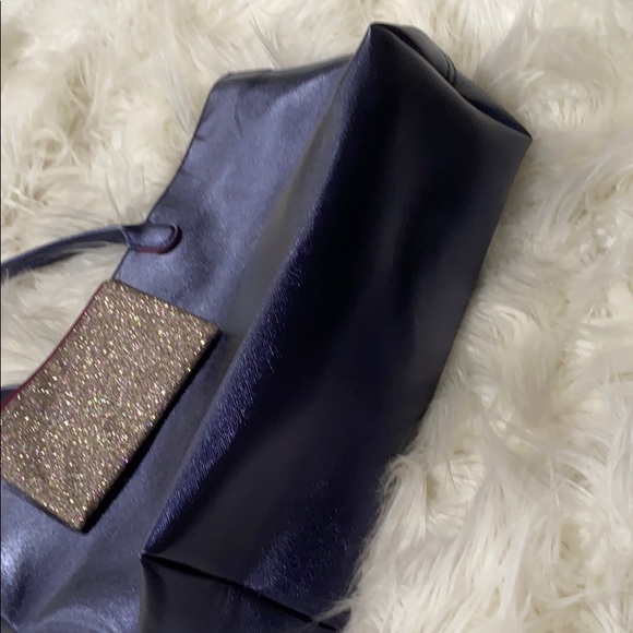 Bath & Body Works Tote w/coordinating glitter bag - Picture 4 of 7